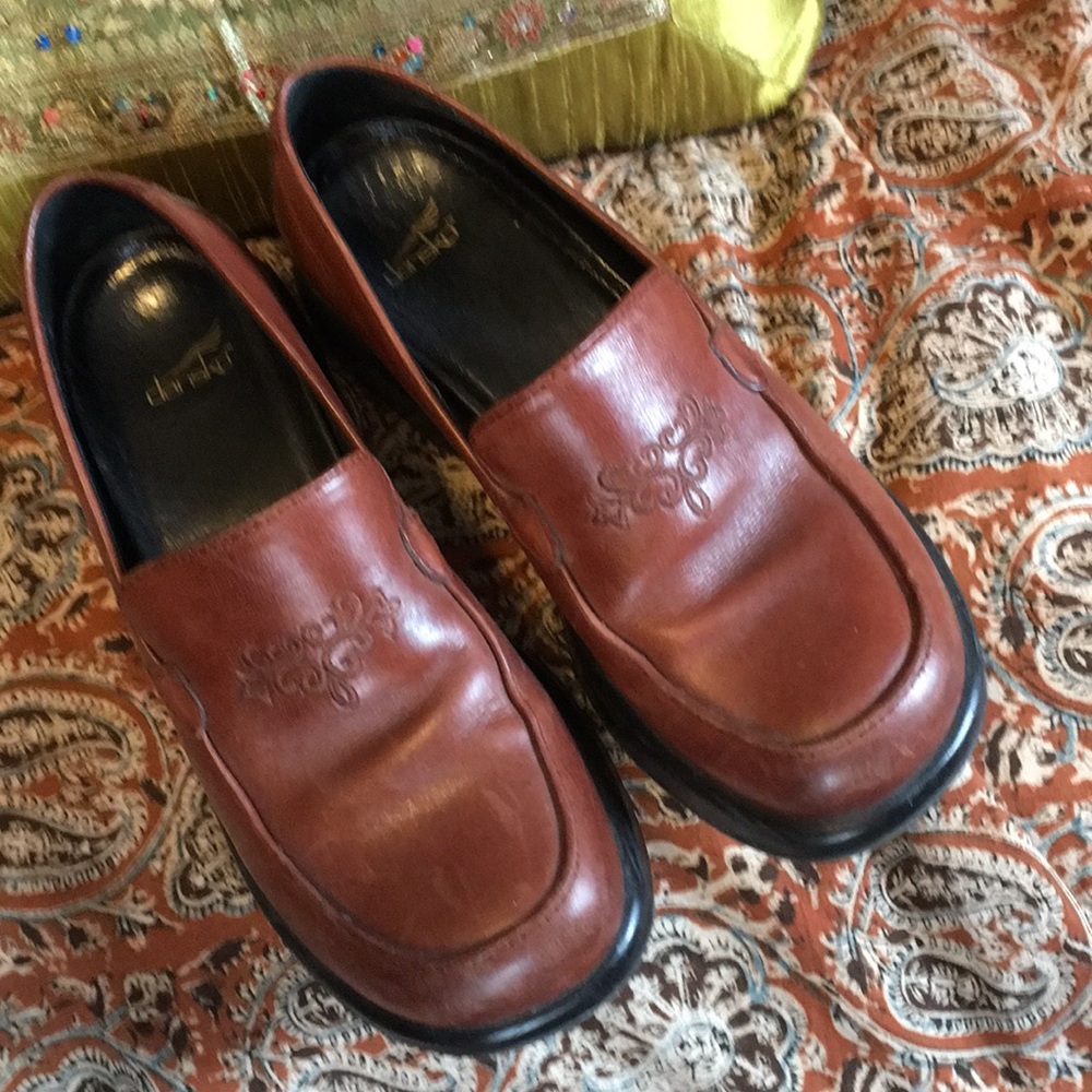 Dansko leather loafers